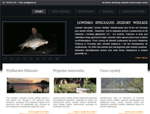 Tablet Screenshot of jeziory.pl